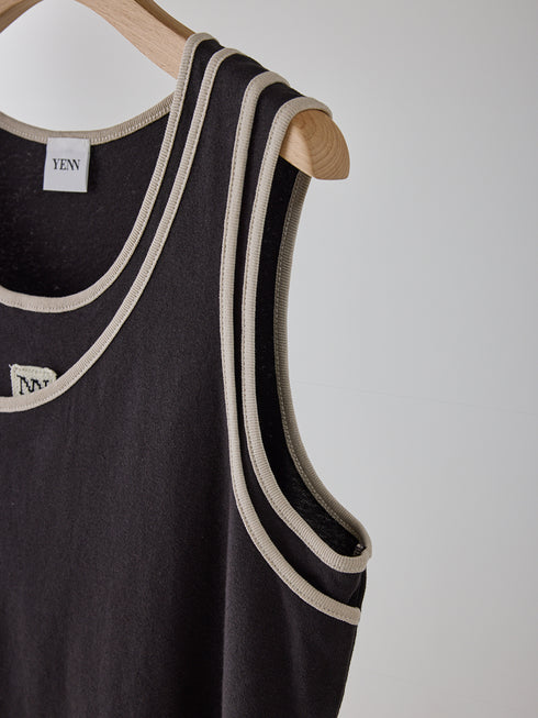 【 予約:4月下旬 】COLOR LAYERED TANK /Y262-82038