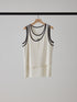 【 予約:4月下旬 】COLOR LAYERED TANK /Y262-82038