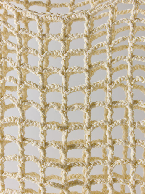 【 予約:5月下旬 】CROCHET MESH TOPS /Y262-91059