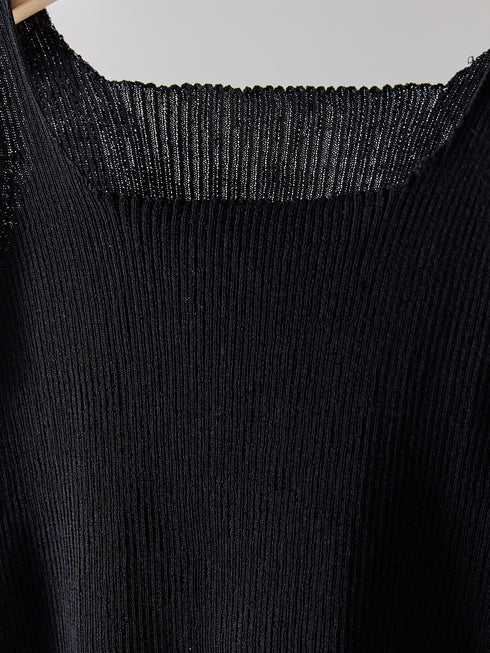 【 予約:5月下旬 】LINEN RIB TANKTOP /Y262-91060