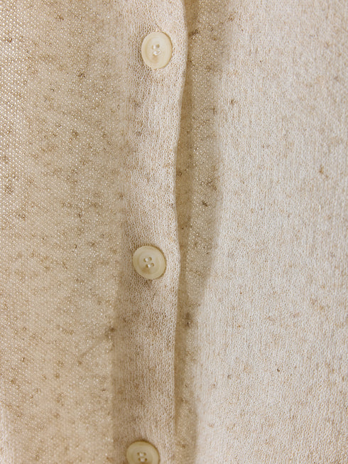 【 予約:5月下旬 】LINEN SHEER VEST /Y262-91061