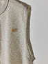 【 予約:5月下旬 】LINEN SHEER VEST /Y262-91061