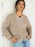 【 予約:4月下旬 】OPENWORK KNIT CD /Y262-92062