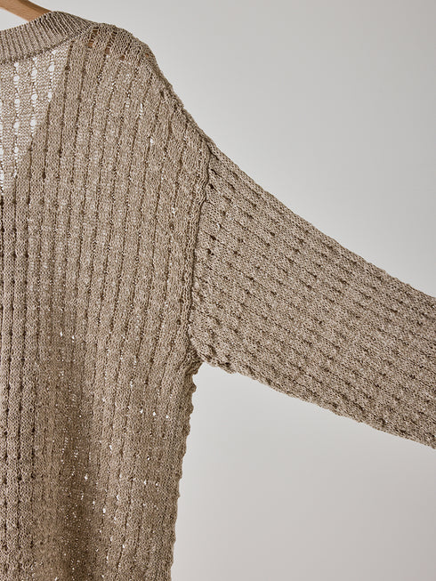 【 予約:4月下旬 】OPENWORK KNIT CD /Y262-92062