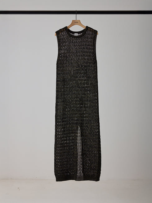 【 予約:4月下旬 】OPENWORK KNIT OP /Y262-92063