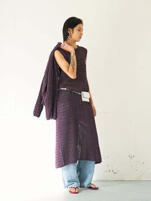 【 予約:4月下旬 】OPENWORK KNIT CD /Y262-92062