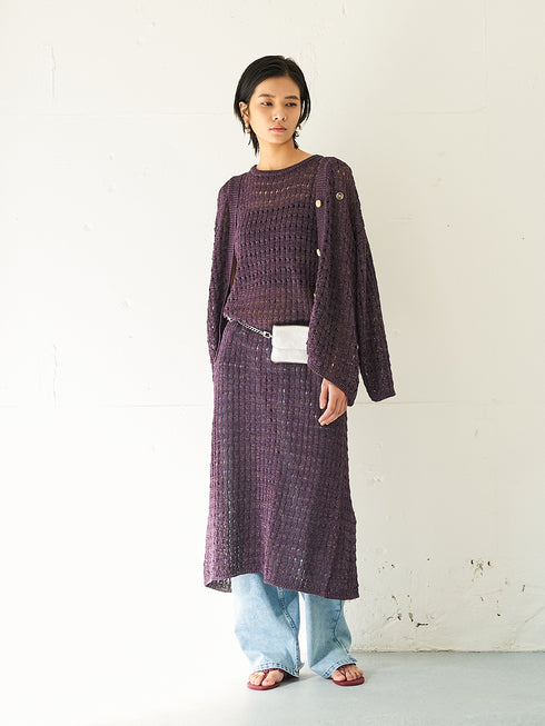 【 予約:4月下旬 】OPENWORK KNIT CD /Y262-92062