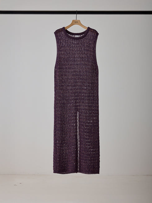 【 予約:4月下旬 】OPENWORK KNIT OP /Y262-92063