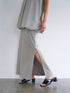 【 予約:6月中旬 】W JERSEY MAXI SK /Y263-21082