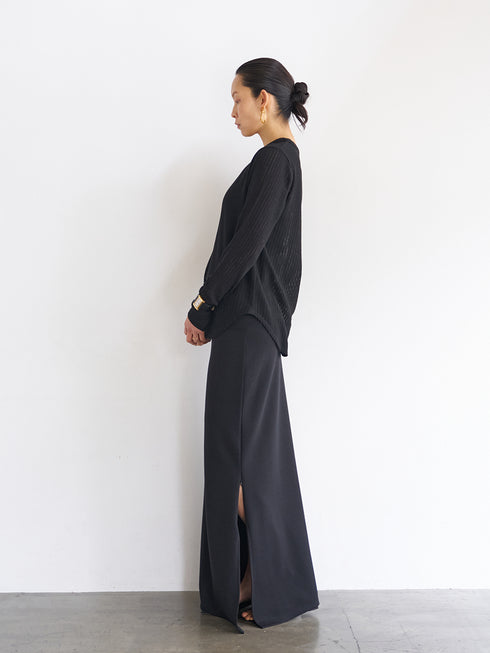 【 予約:6月中旬 】W JERSEY MAXI SK /Y263-21082