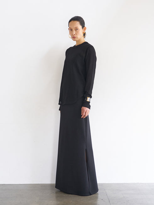 【 予約:6月中旬 】W JERSEY MAXI SK /Y263-21082