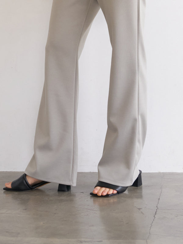 【 予約:6月中旬 】W JERSEY FLARE PT /Y263-31081