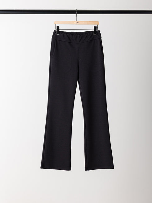 【 予約:6月中旬 】W JERSEY FLARE PT /Y263-31081