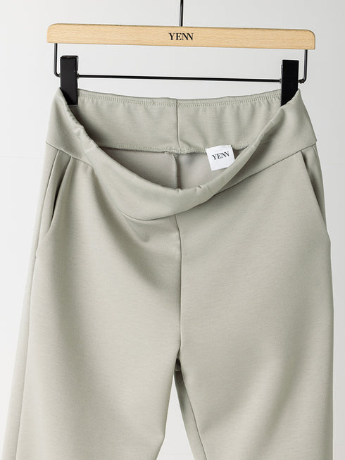 【 予約:6月中旬 】W JERSEY FLARE PT /Y263-31081