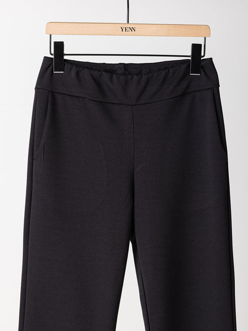 【 予約:6月中旬 】W JERSEY FLARE PT /Y263-31081