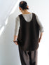 【 予約:9月中旬 】W FACE OVER VEST /Y263-41104