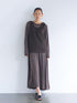 【 予約:6月中旬 】JERSEY FLARE DRESS /Y263-52084