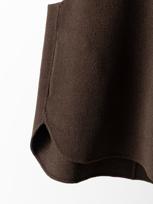 【 予約:9月中旬 】W FACE OVER VEST /Y263-41104