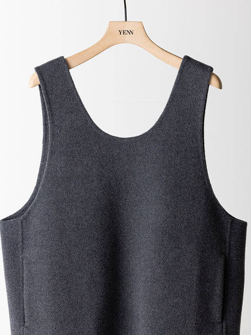 【 予約:9月中旬 】W FACE OVER VEST /Y263-41104