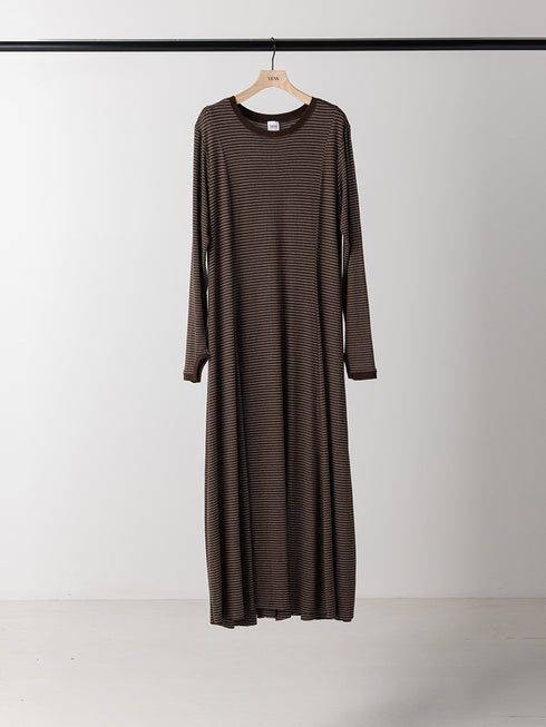 【 予約:6月中旬 】JERSEY FLARE DRESS /Y263-52084