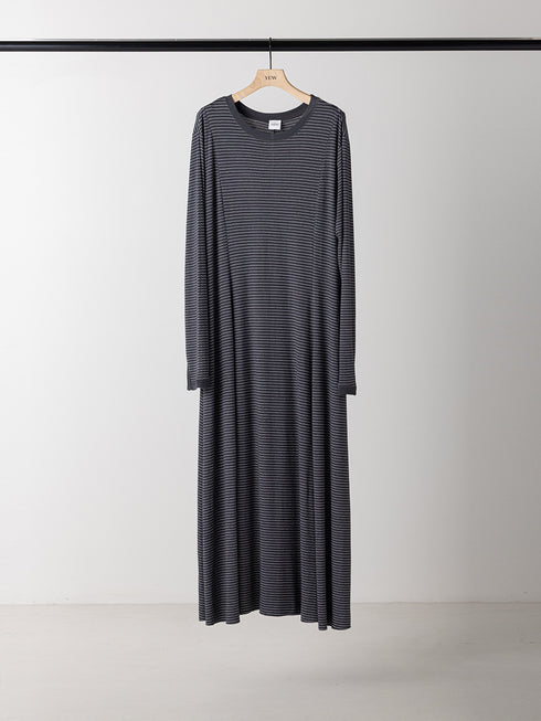 【 予約:6月中旬 】JERSEY FLARE DRESS /Y263-52084