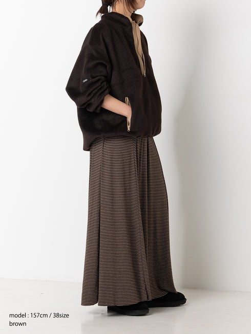 【 予約:6月中旬 】JERSEY FLARE DRESS /Y263-52084