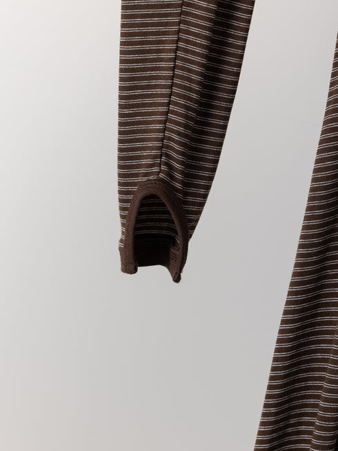 【 予約:6月中旬 】JERSEY FLARE DRESS /Y263-52084