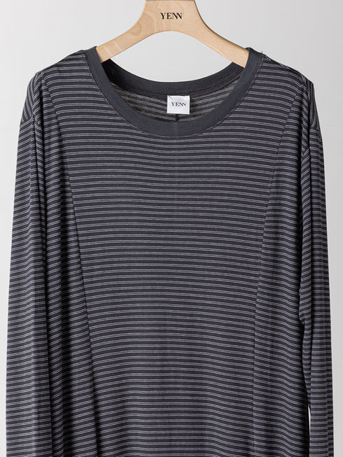 【 予約:6月中旬 】JERSEY FLARE DRESS /Y263-52084