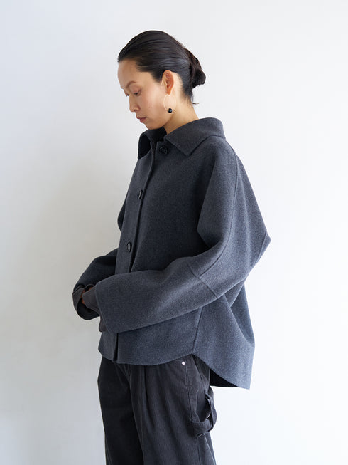 【 予約:9月中旬 】W FACE COLLARED JK /Y263-71103