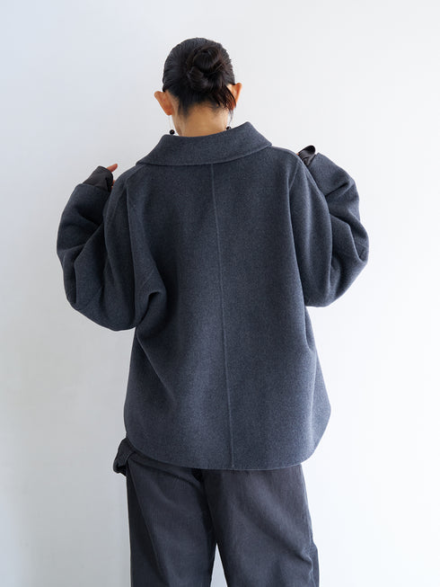【 予約:9月中旬 】W FACE COLLARED JK /Y263-71103
