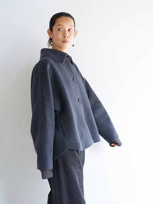 【 予約:9月中旬 】W FACE COLLARED JK /Y263-71103