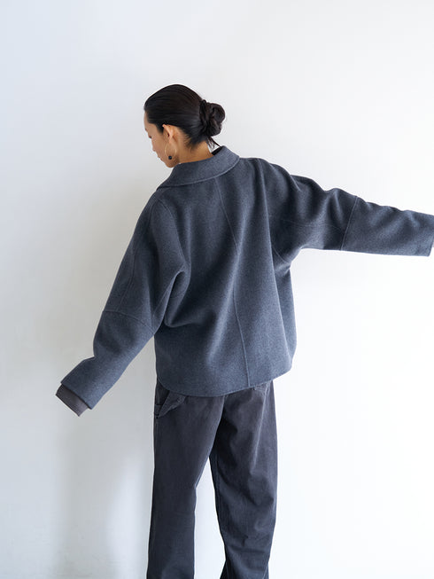 【 予約:9月中旬 】W FACE COLLARED JK /Y263-71103