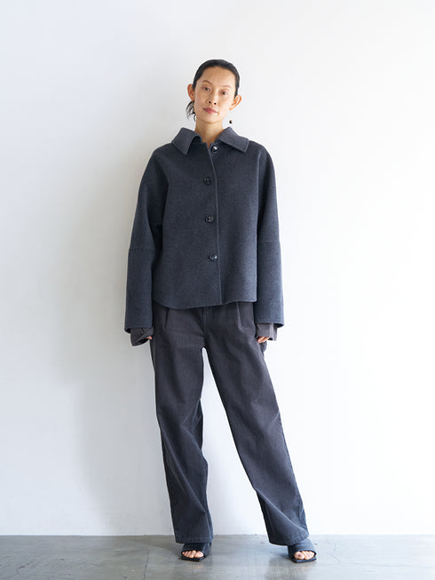 【 予約:9月中旬 】W FACE COLLARED JK /Y263-71103