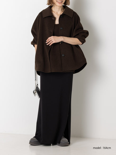 【 予約:9月中旬 】W FACE COLLARED JK /Y263-71103