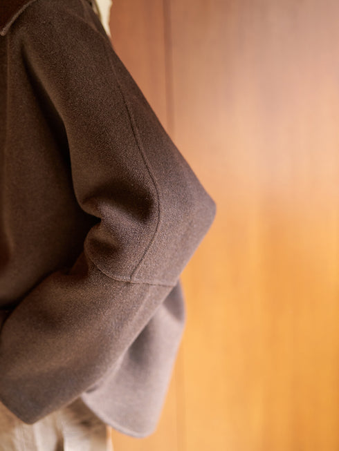 【 予約:9月中旬 】W FACE COLLARED JK /Y263-71103