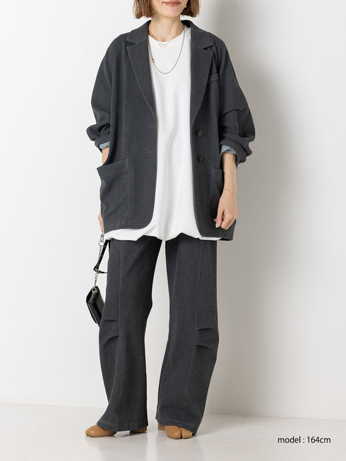 【 予約:6月中旬 】W JERSEY BALLOON PO /Y263-81080