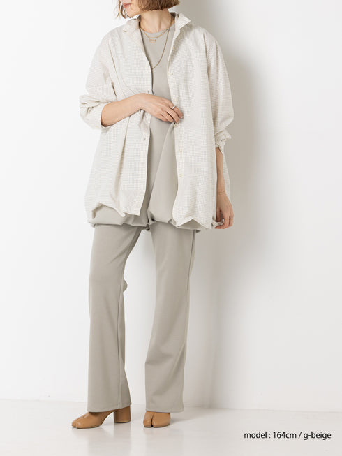 【 予約:6月中旬 】W JERSEY BALLOON PO /Y263-81080