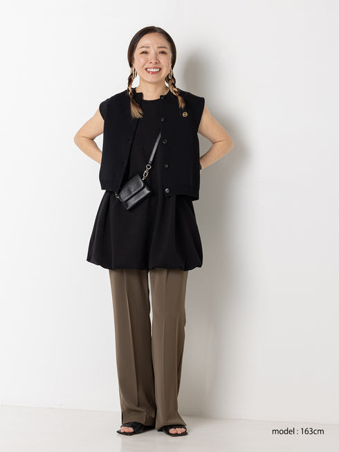 【 予約:6月中旬 】W JERSEY BALLOON PO /Y263-81080