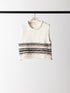 MOLE JACQUARD VEST /Y263-91099