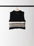 MOLE JACQUARD VEST /Y263-91099