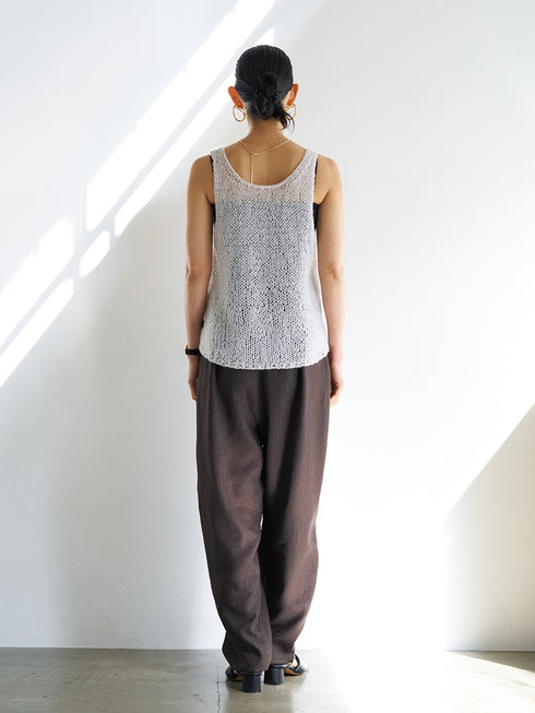 【 予約:8月中旬 】MOHAIR HAND VEST /Y263-91100