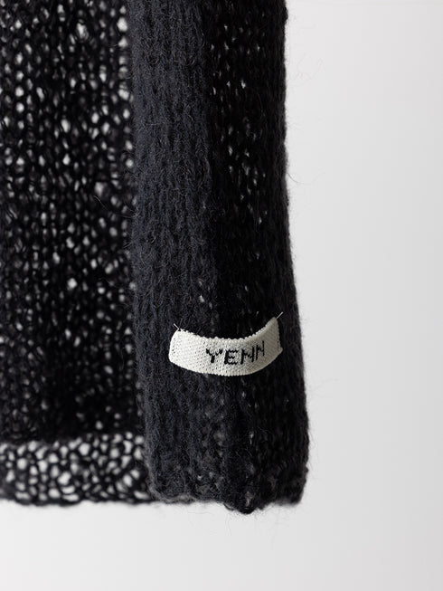 【 予約:8月中旬 】MOHAIR HAND VEST /Y263-91100