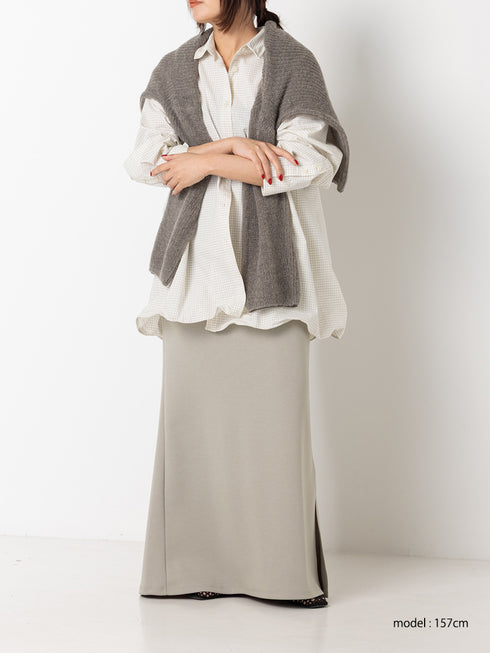 【 予約:9月中旬 】SHEER MOHAIR KNIT PO /Y263-91101