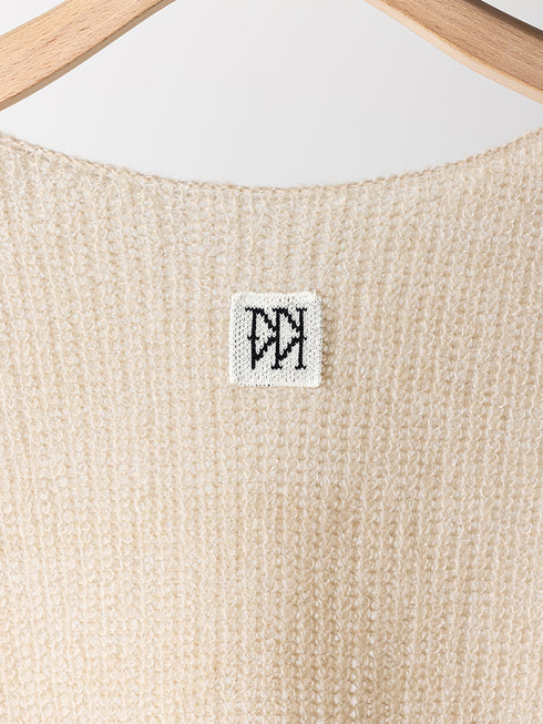 【 予約:9月中旬 】SHEER MOHAIR KNIT PO /Y263-91101