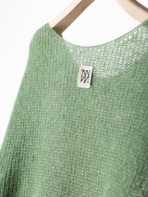 【 予約:9月中旬 】SHEER MOHAIR KNIT PO /Y263-91101