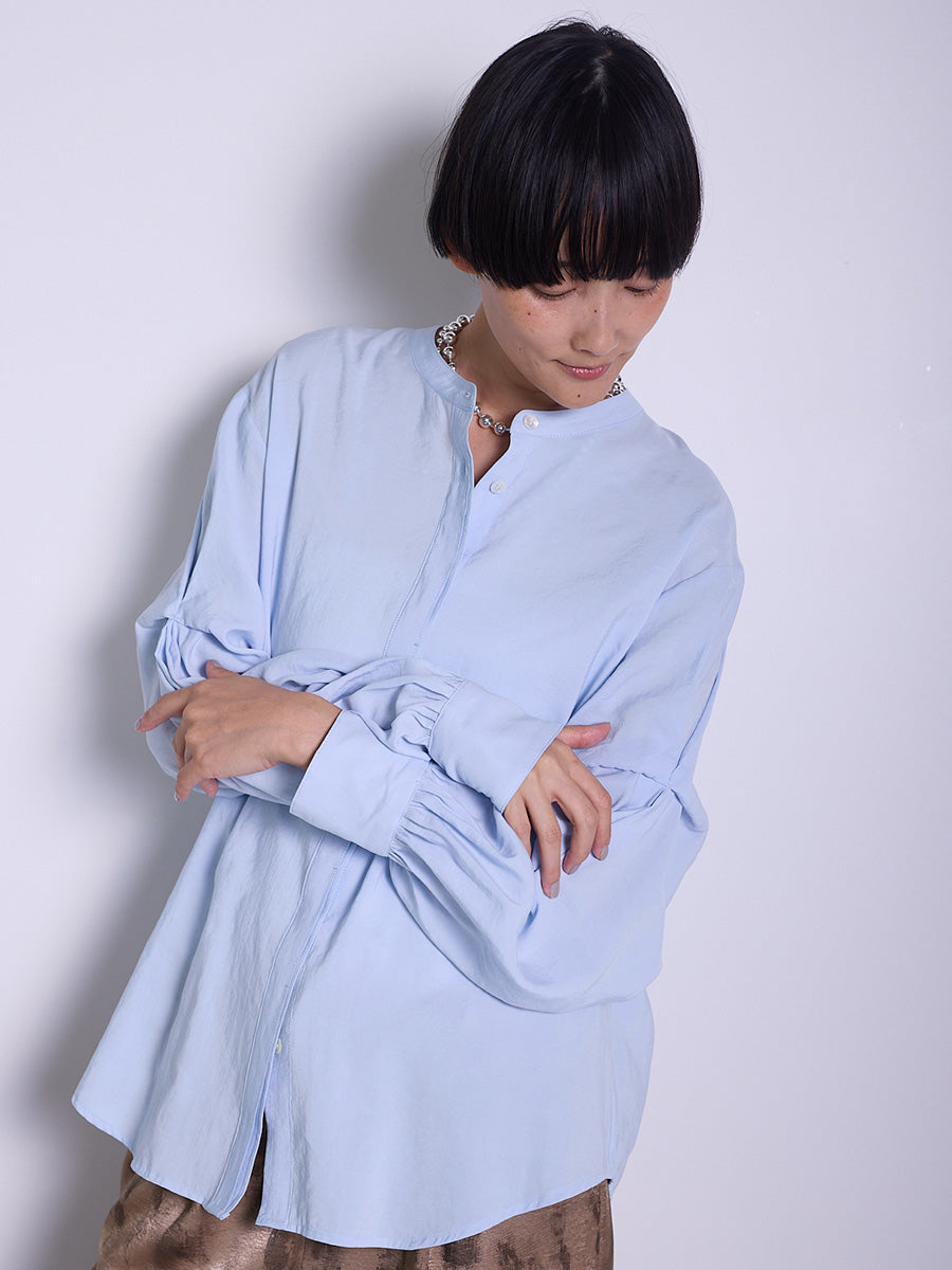 CHIGNON グレーボリュームギャザーコンビネゾ 50%OFF】CHIGNON シニヨン ベロア メッシュ キャミ プルオーバー