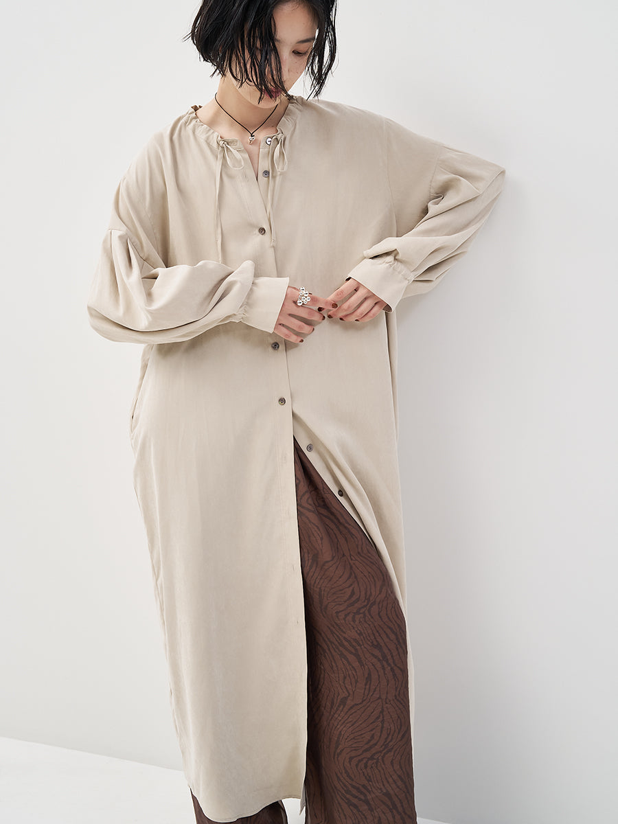 ワンピース Philosophy SS25 Weaved dress (251CA04832103 0555) セール】【VIVIANO / ヴィヴィアーノ】Long T-shirt:ワンピース