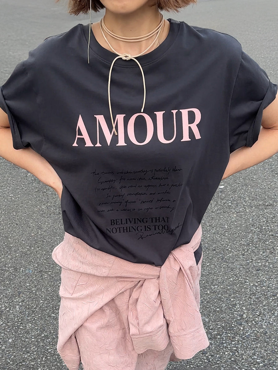 45rpm - ラブリン カタクリ&カットソー ラフスケッチ”AMOUR”T /8454-103KK – PERSON&PEOPLE ONLINE STORE