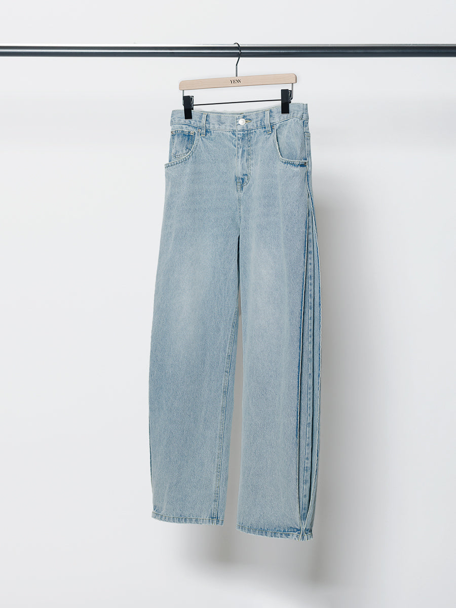 YENN デニムパンツ SIDE PLEATED DENIM PANTS Y243-31045-2 SIDE PLEATED DENIM PANTS / Y243-31045 – PERSON&PEOPLE ONLINE
