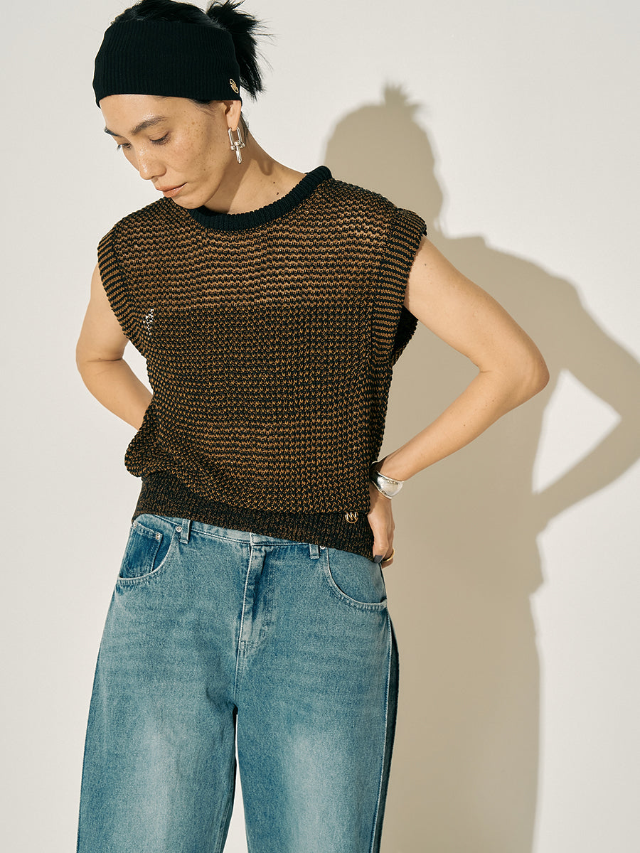 【YENN】PADDING NECK KNIT[Y252-92040] オフ PADDING NECK KNIT /Y252-92040 – PERSON&PEOPLE ONLINE STORE
